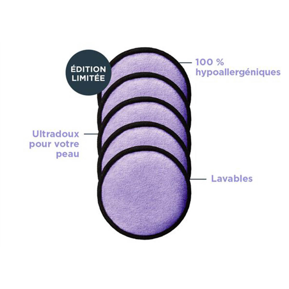 Tampons Nettoyants Ultradoux Réutilisables - 5 Tampons