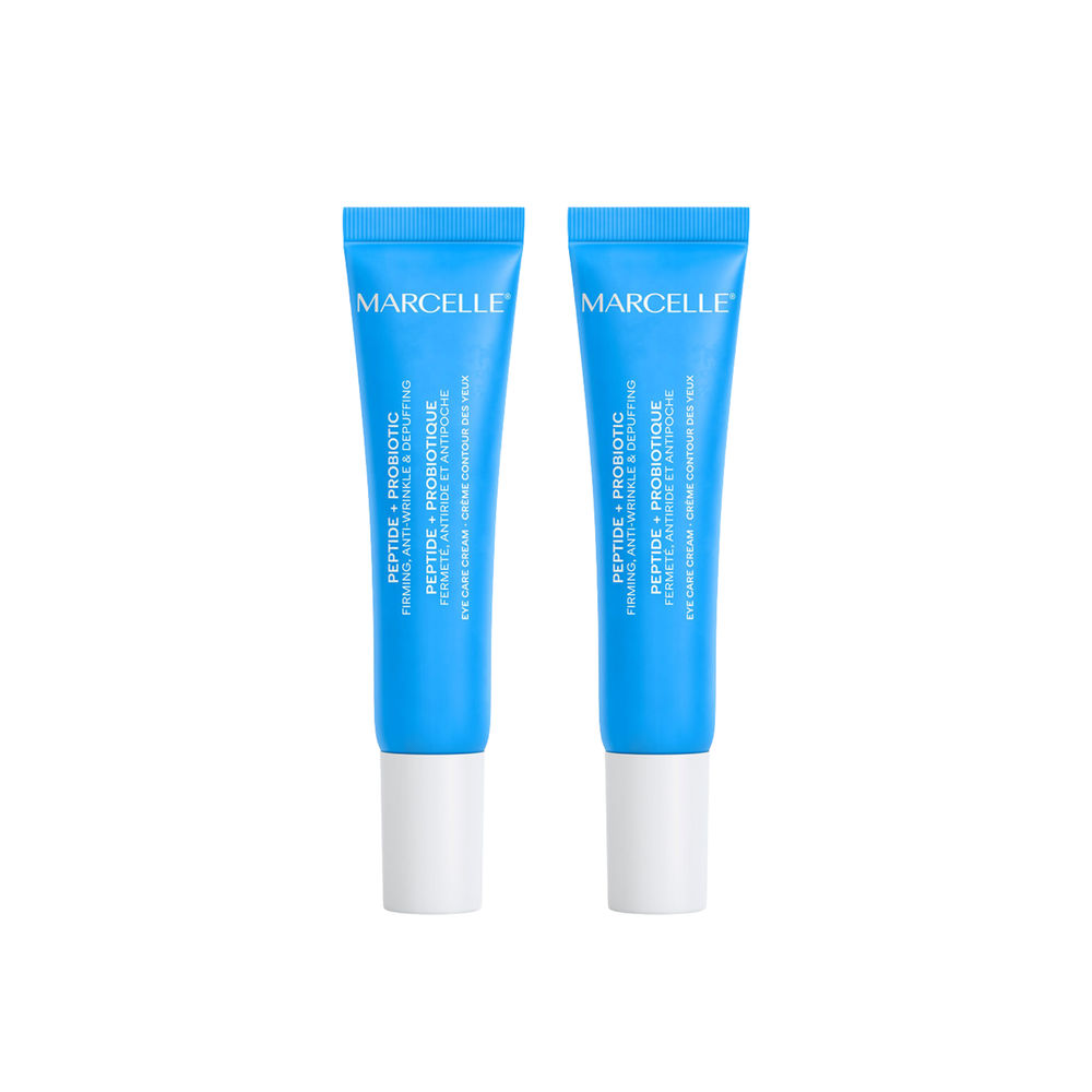 Duo - Peptide + Probiotique crème contour yeux fermeté, antiride et antipoche