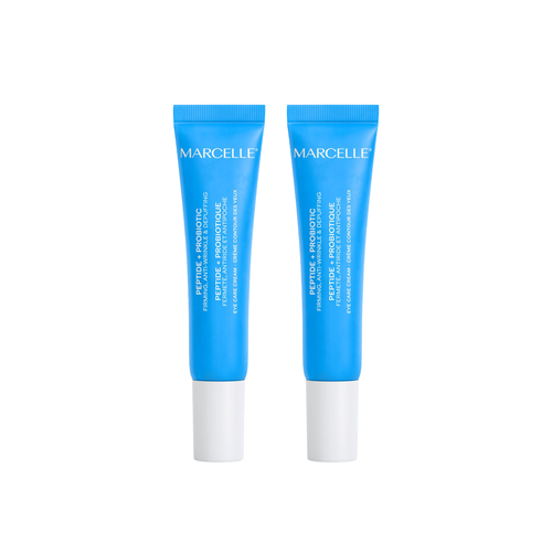 Duo - Peptide + Probiotique crème contour yeux fermeté, antiride et antipoche