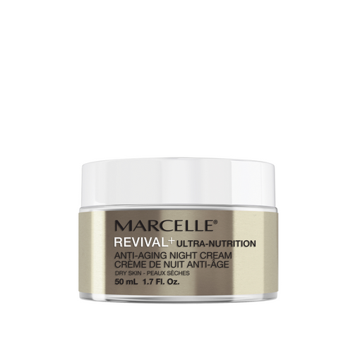 Revival+ Ultra-Nutrition Crème de nuit anti-âge avec échantillon Clari-T