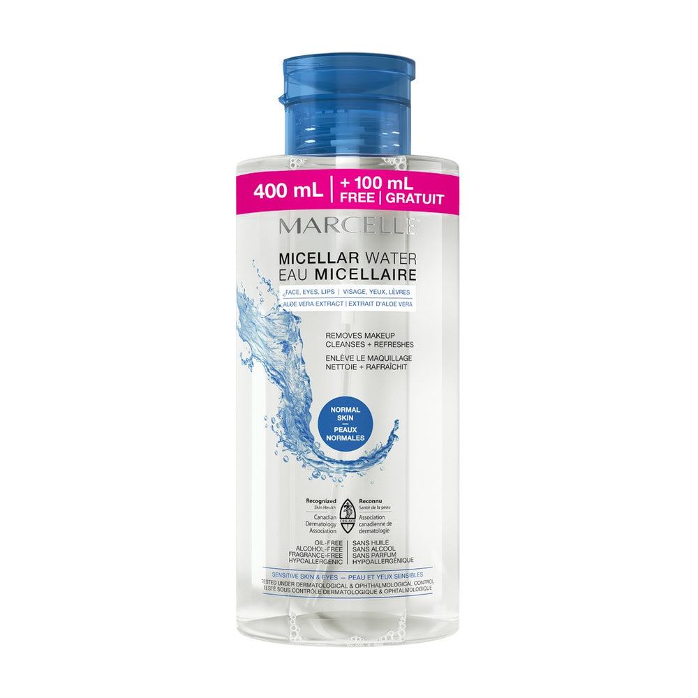 Eau micellaire - peaux normales - 500 mL
