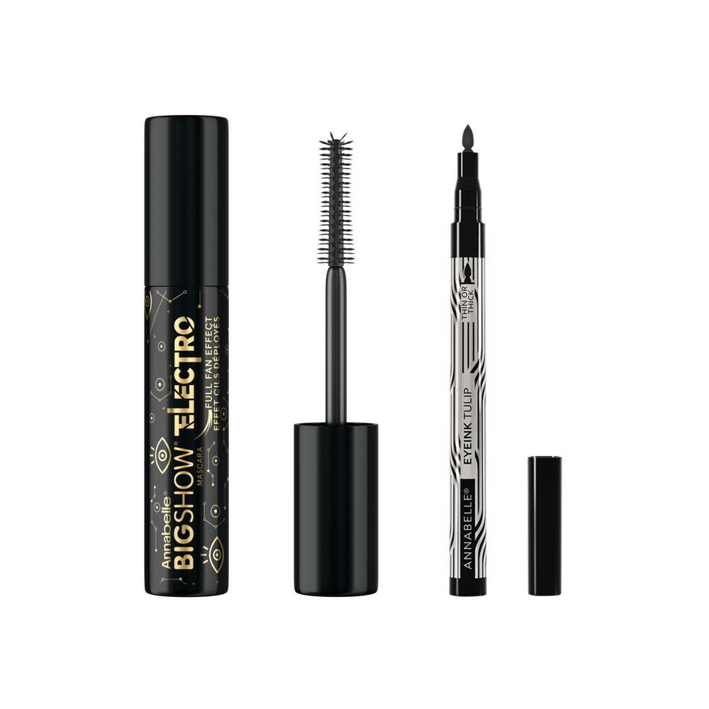Duo - Traceur EyeInk Tulip + Mascara Bigshow Electro Full Fan