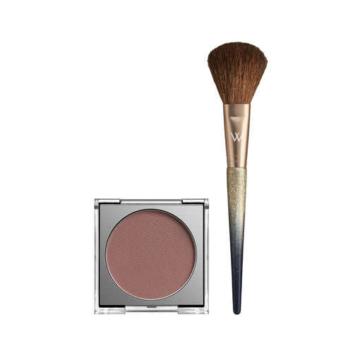 Duo Fard à joues en poudre + Pinceau
