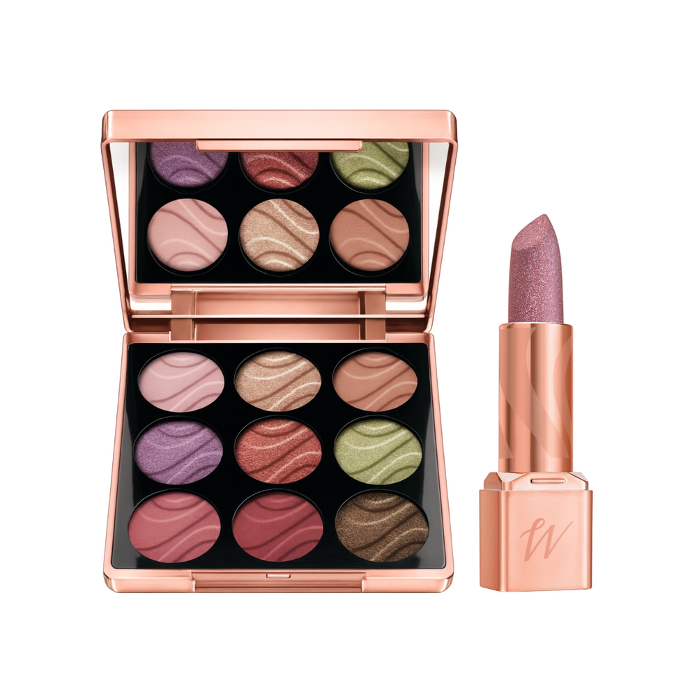 Ensemble Libertine Palette fards à paupières + rouge à lèvre
