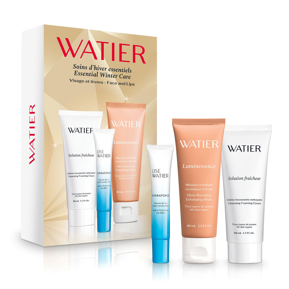 Coffret soins d'hiver essentiels visage et lèvres