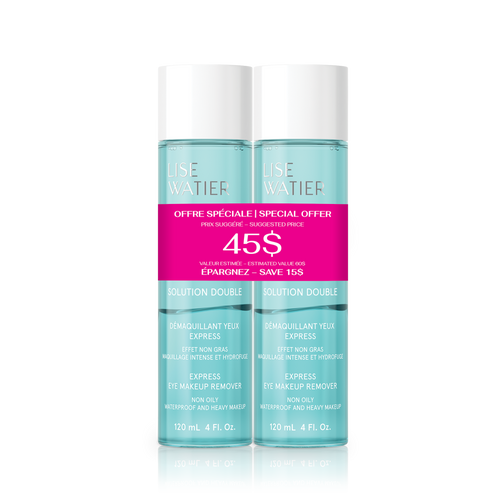 Duo Solution Double Démaquillant yeux express