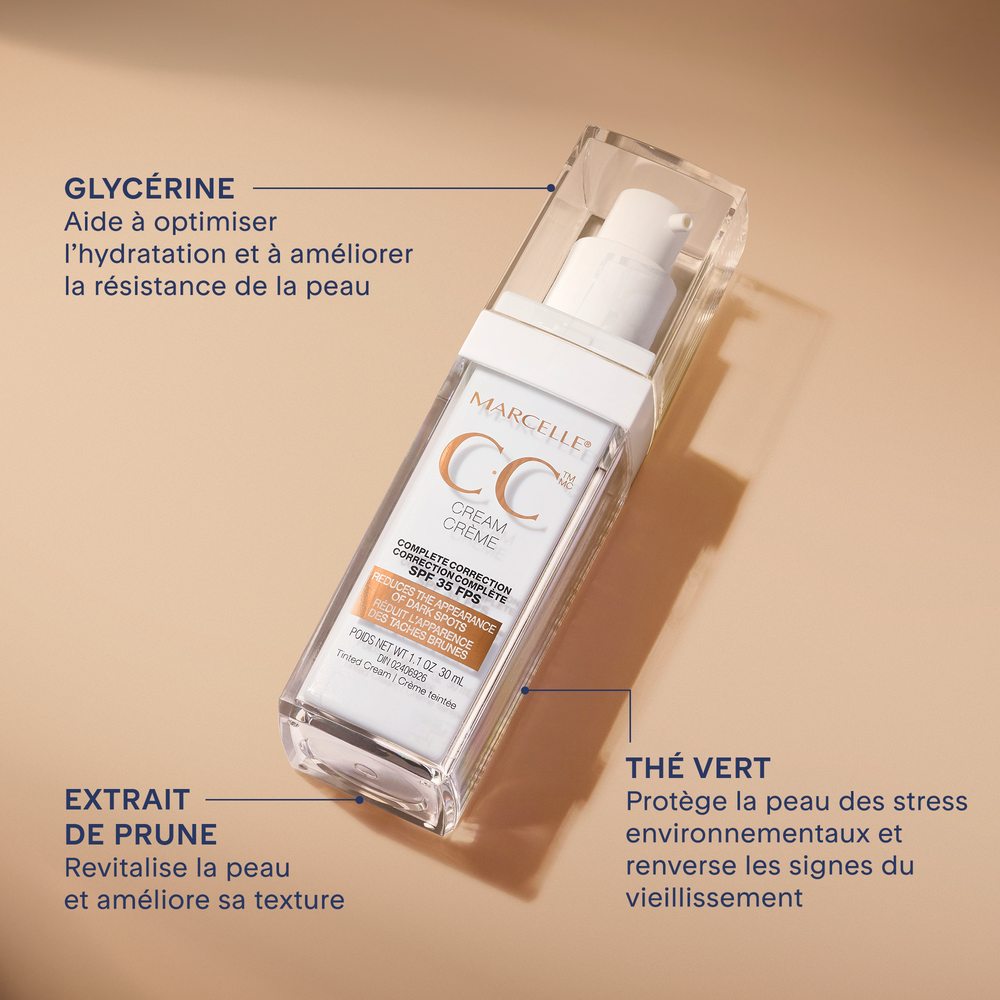 CC Crème FPS 35 - pâle moyen