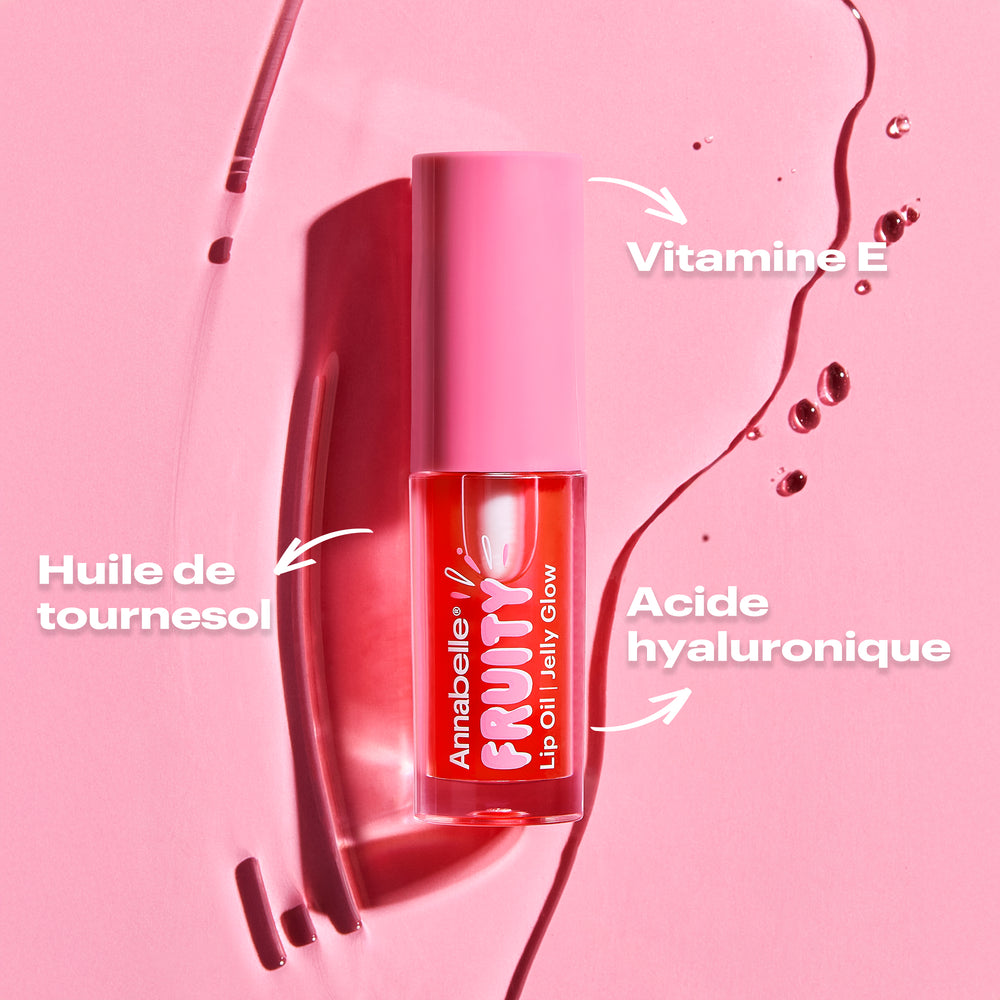 Huile à lèvres fruitée - Pomme verte