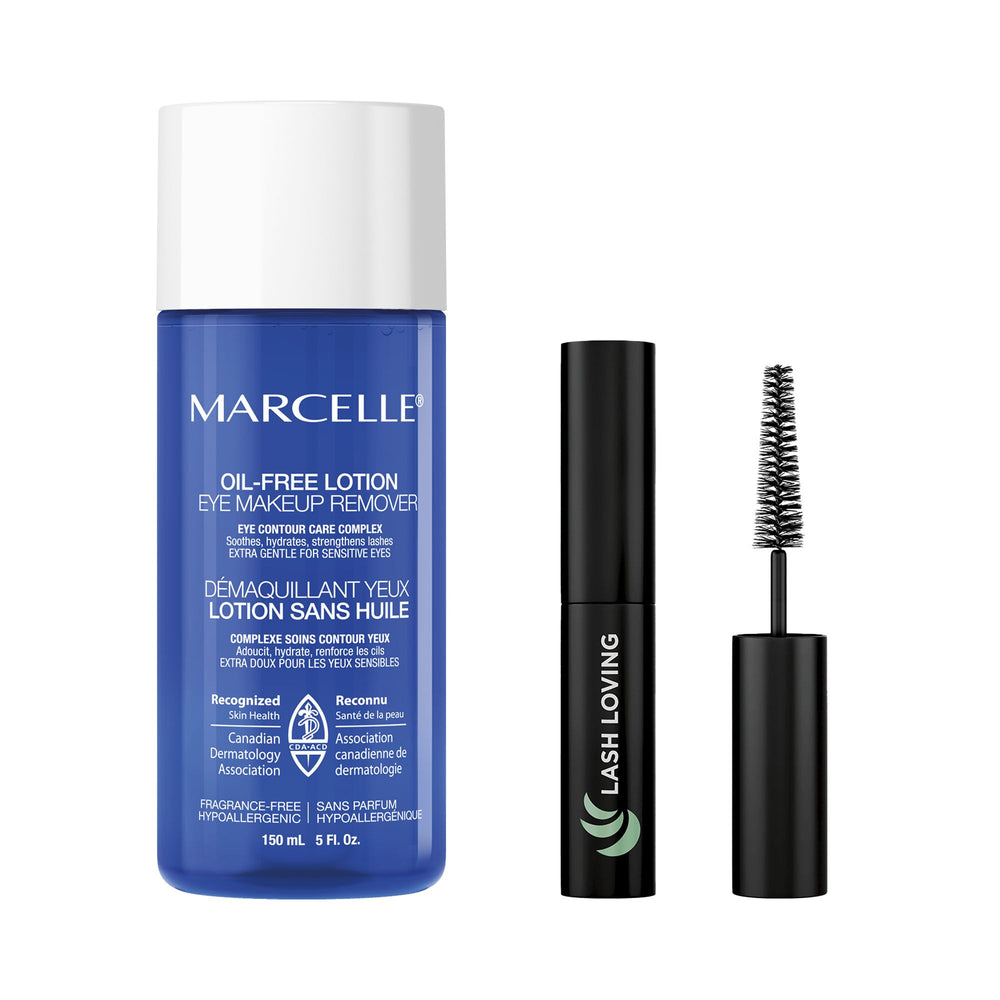 Duo - Lotion démaquillante sans huile + Mascara Lash Loving