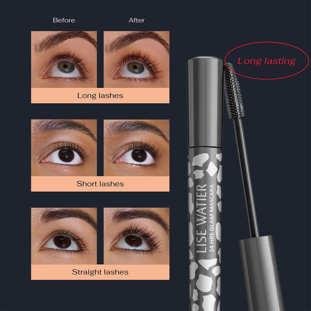 Duo- 24 HRS Glam Mascara +Solution Double Express Eye Makeup Remover