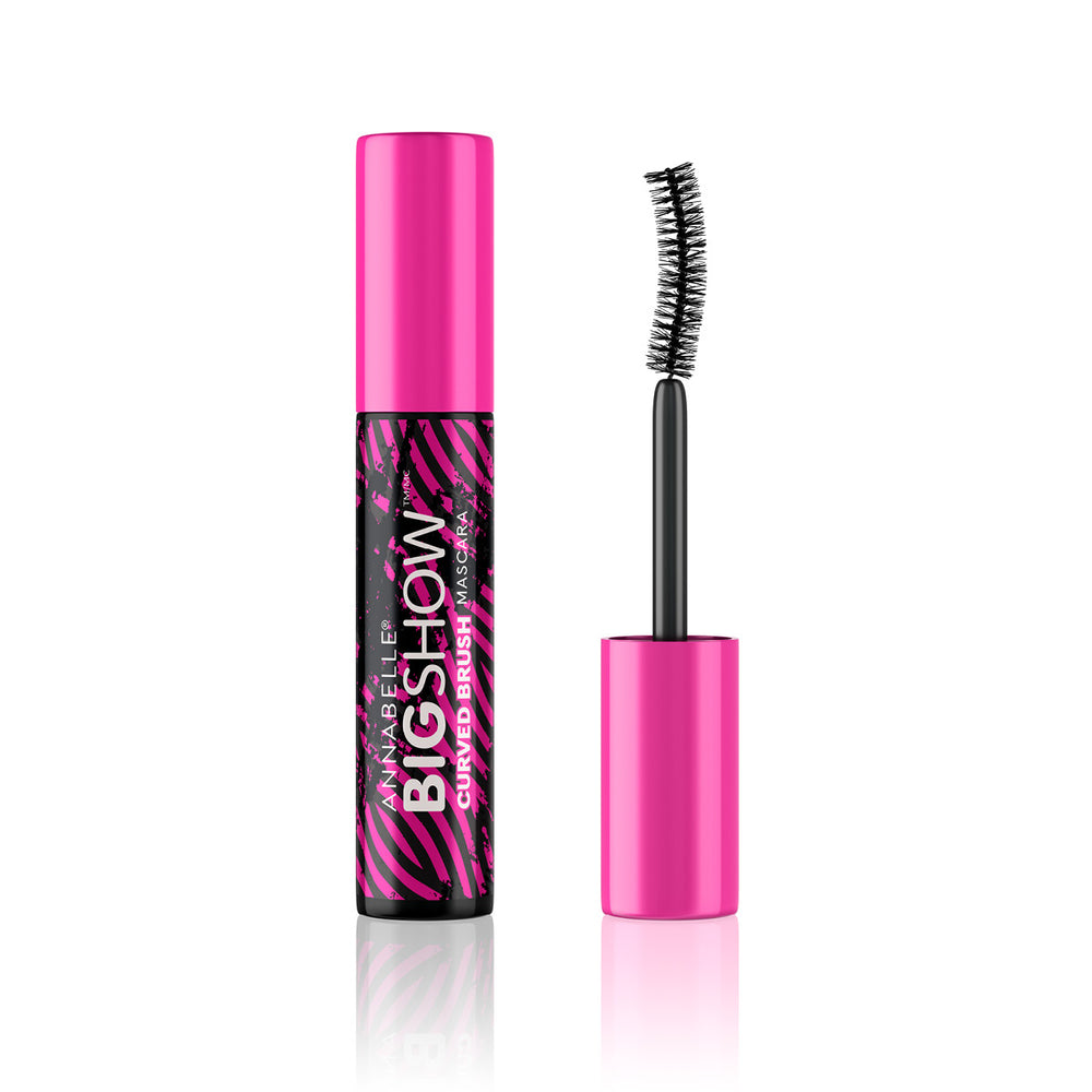 Bigshow Curved Brush Mascara Blackest Black